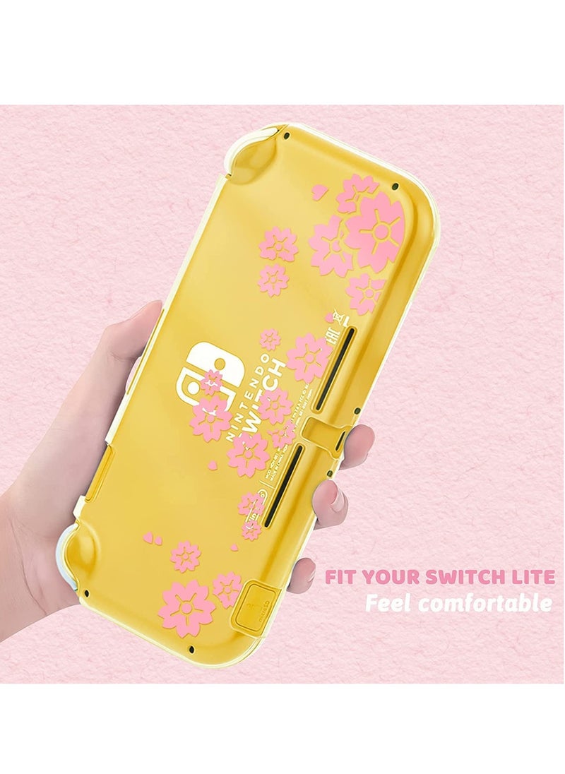 Protective Case for Switch Lite Clear Hard PC Cover Split Design Shockproof Anti-Scratch Shell Accessories for Joycon Controller with ShockAbsorption Pink Sakura - pzsku/Z742F4719A5866756A09AZ/45/_/1698736972/94b2004b-2a88-463b-8c8d-65f25cffcd0b