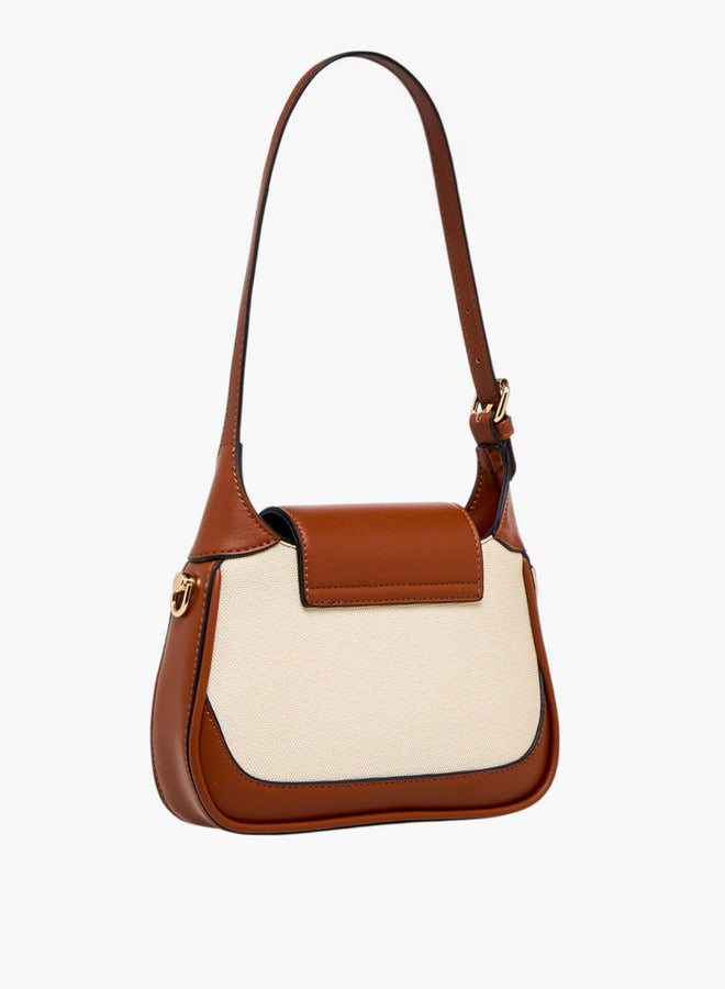 Celeste Colourblock Shoulder Bag with Detachable Strap  - Image 4