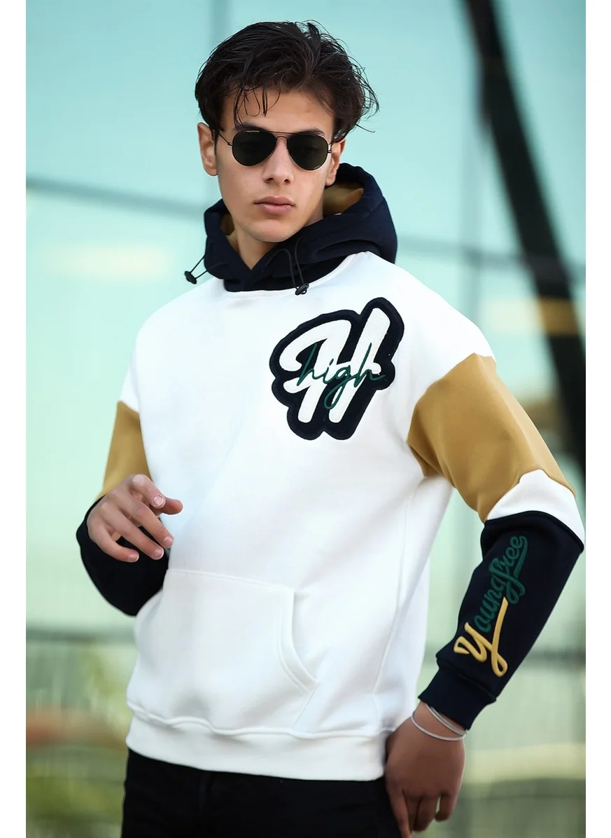 Miron High Embroidered Sweatshirt Regular Fit
