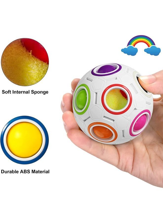 قوس قزح الكرة السحرية لعبة لعبة تخفيف التوتر - Image 3