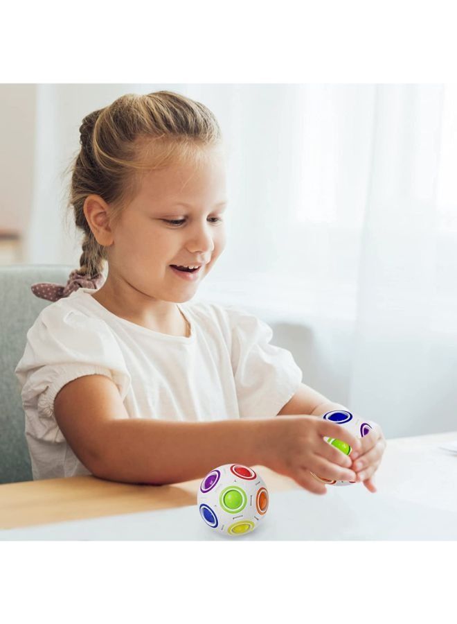 قوس قزح الكرة السحرية لعبة لعبة تخفيف التوتر - Image 5