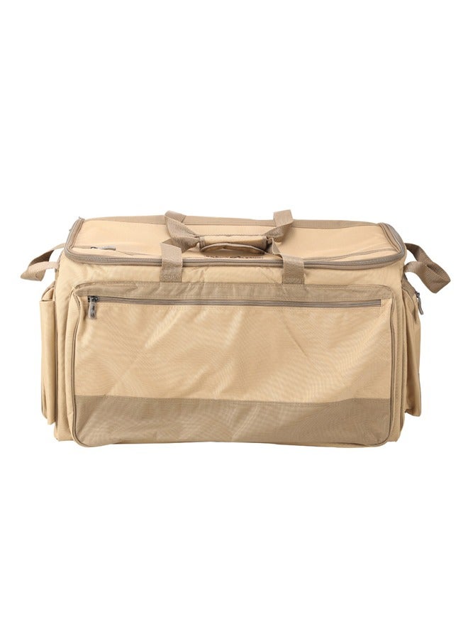 السنيدي شنطة عزبة التنهات للرحلات شنطة كشتات كاكي مقاس 68.5*56*38.5سم - Image 2