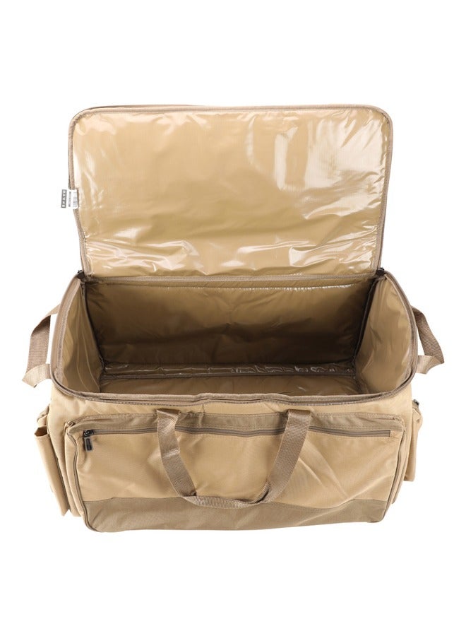 السنيدي شنطة عزبة التنهات للرحلات شنطة كشتات كاكي مقاس 68.5*56*38.5سم - Image 4