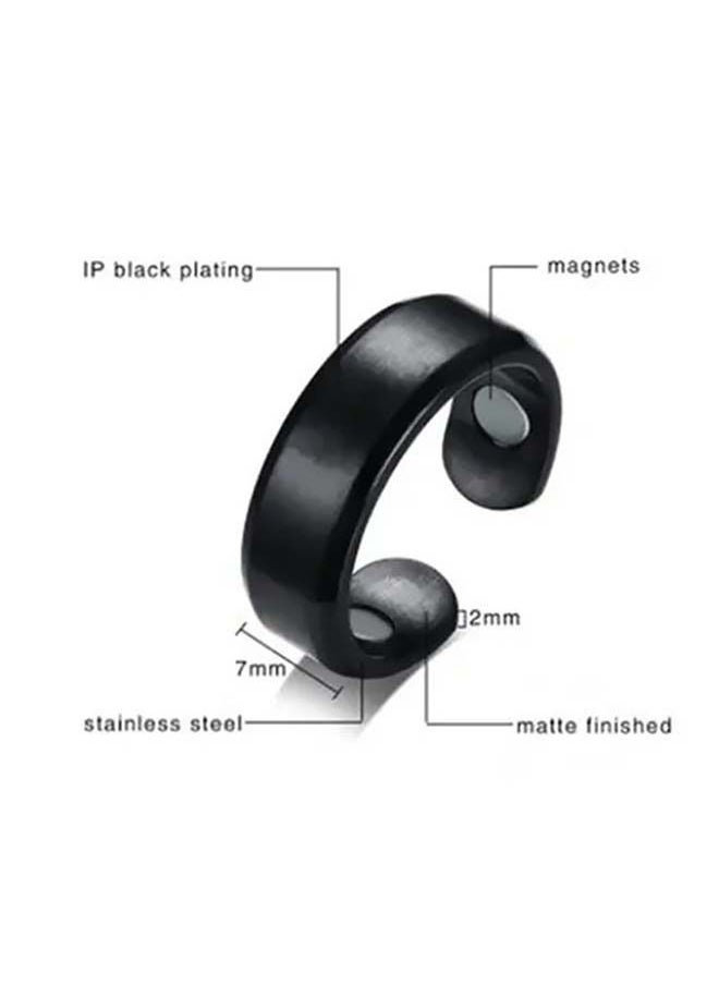 NIBEMINENT Creative Magnetic Open Health Ring  - Image 3