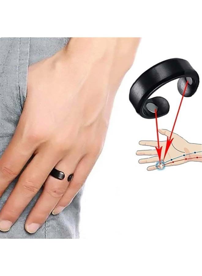 NIBEMINENT Creative Magnetic Open Health Ring  - Image 2