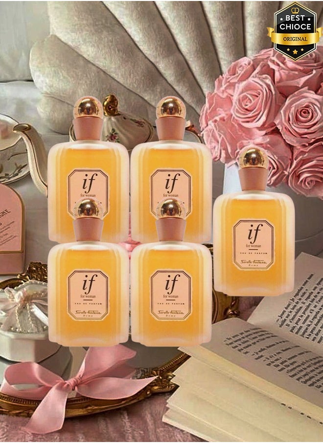 سوريل فونتانا 5 قطع عطر إف للنساء 100 مل  - Image 1