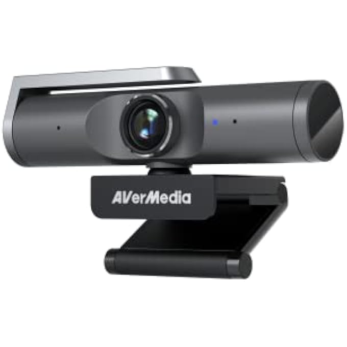 rayihni PW515 4K ULTRA HD AUTO FOCUS BUSINESS WEBCAM - AI CONTROLLED SOLUTION IMAGE AND LIGHTING ADJUSTMENT 100° WIDE FOV FOR VIDEO CONFERENCING AND VIRTUAL MEETING ZOOM TEAM SKYPE PC MAC - Image 1