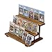 AAiphuwew Graded Card Slab Display 3 Tiers Trading Sport Card Display Stand Compatible with PSA CGC BGS Slabs - Image 3