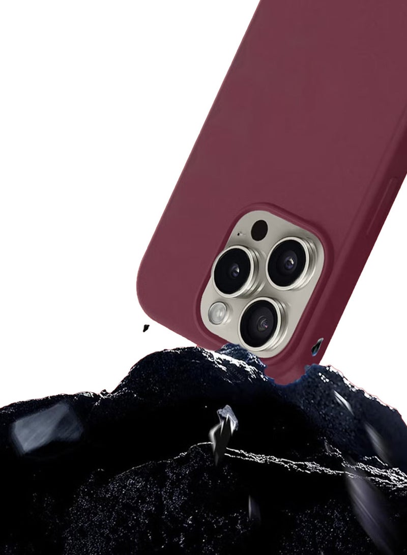 CATANES (for iPhone 16 Pro Max) Case, Slim Silicone Case, Full Covered Anti Scratch Shockproof Protective Cover - Image 3