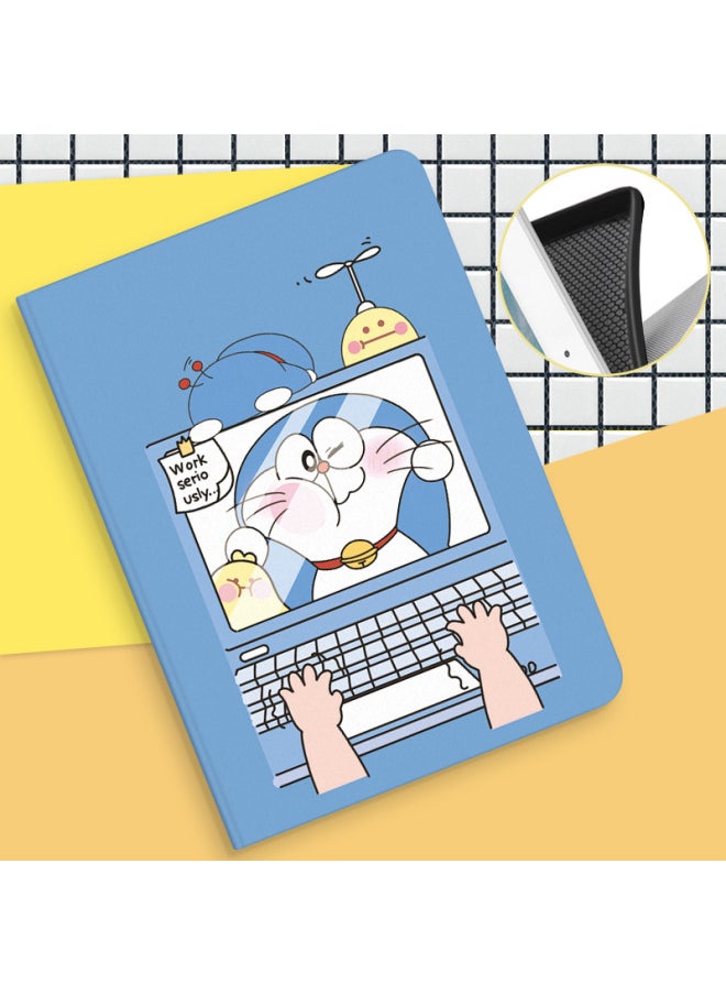 Generic Ipad Air2 Protective Case Sleep 5 Tablet Mini2/4/1 Leather Case 3 Voltage Thin 5 Mini Case 8-Color:Keyboard Tinker Bell-Applicable Model:(2022 Version) Ipad 10  - Image 1