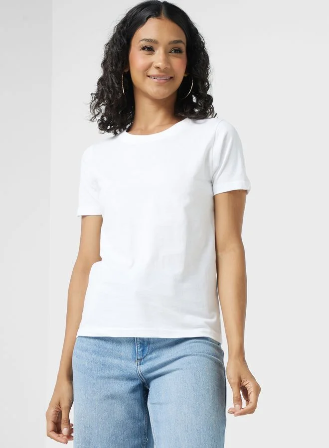 Ginger Basics 3 Pack Essential Crew Neck T-Shirt