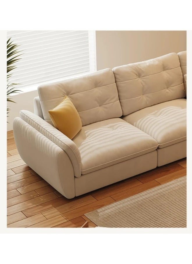 Comfynest - Tufted Modern Style Sofa with Pillow Top Arm and Cushions - Image 1