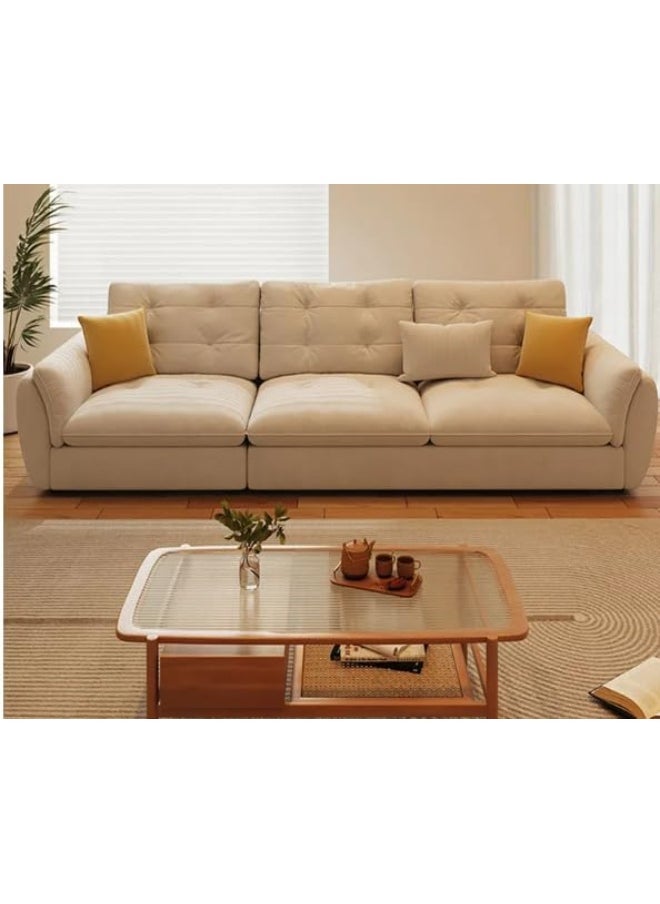 Comfynest - Tufted Modern Style Sofa with Pillow Top Arm and Cushions - Image 1