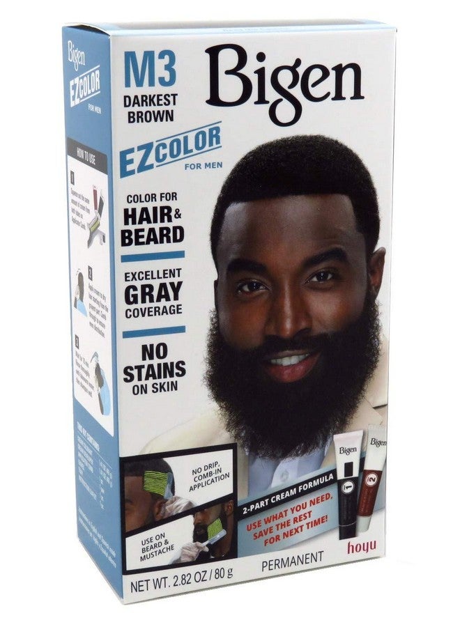 Bigen Ez Color For Men Darkest Brown Kit (2 Pack) - Image 4