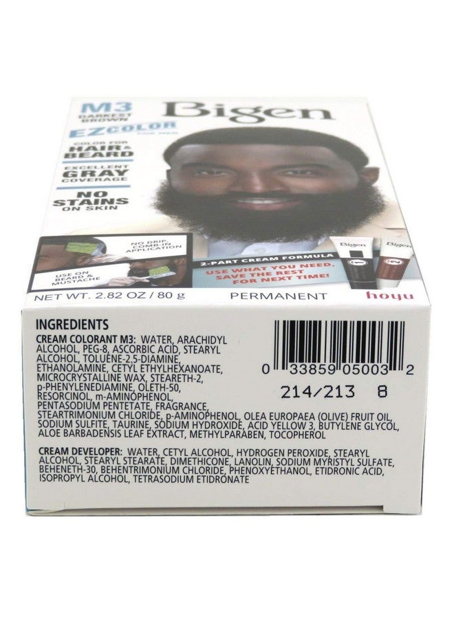 Bigen Ez Color For Men Darkest Brown Kit (2 Pack) - Image 5