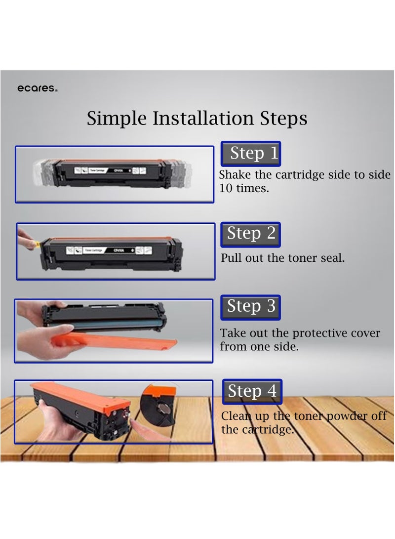 ECARES® 045 Compatible Toner for Canon MF634Cdw, MF632Cdw, LBP612Cdw Laser Printers (Black). - Image 3