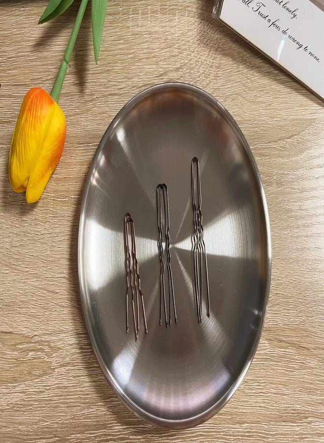 إسفنجة قاعدة الشعر، مشبك شعر غير مرئي، مشط، وسادات شعر صناعية لزيادة كثافة الشعر، ملحقات تصفيف الشعر، لون بني (بني فاتح) - Image 5