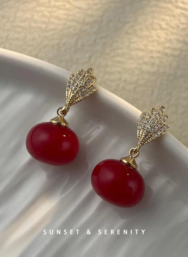 Embellished Dangle Earrings