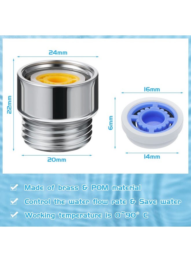 Honoson 7 Shower Flow Reducer Limiter Set Water Flow Saver Adapter Set Flow Reducer Limiter 1/2 Inch Flow Restrictor Control Valve for Fixed Shower Head Handheld Shower 1.2/1.5/1.8/2/ 2.2/2.5 GPM - pzsku/Z74305D730BE59CE35DD6Z/45/_/1740982863/2141006d-0248-4a7b-ad4c-0ebd4c6a2add