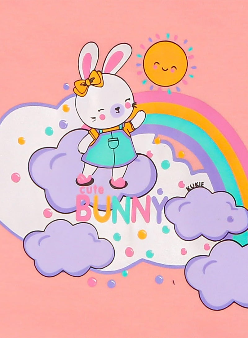 زيركون بيجامة بناتي صيفي - Image 2