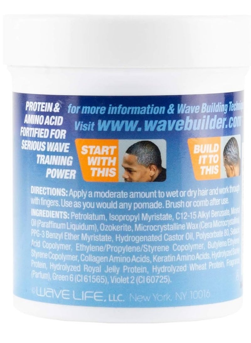 Wavebuilder WAVEBUILDER Oil Jel Pomade Medium Hold, 3.5 OZ  - Image 2