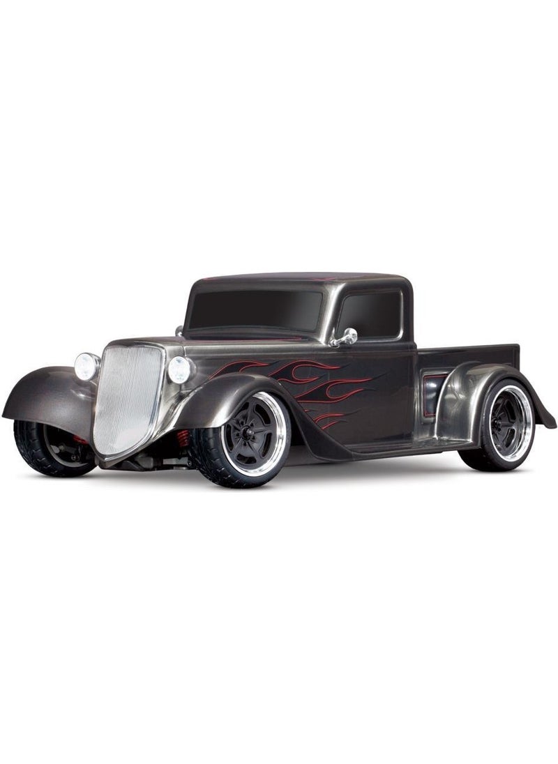 TRAXXAS 4-Tec 3.0 Factory Five 35 Hot Rod 1/10 Rtr Touring Electric RC Model Car & TQ Remote Control Silver  - Image 1