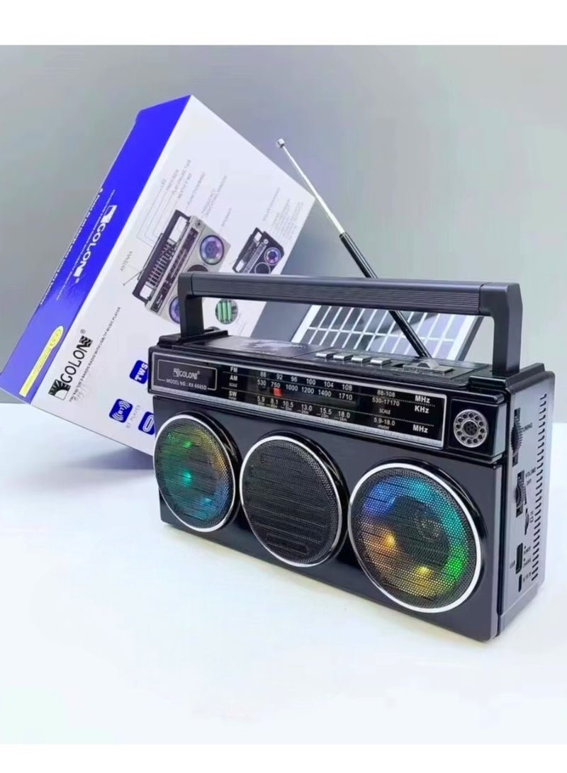 Golon Radio and Cassette Player Supports USB and Bluetooth connectivity - Image 1