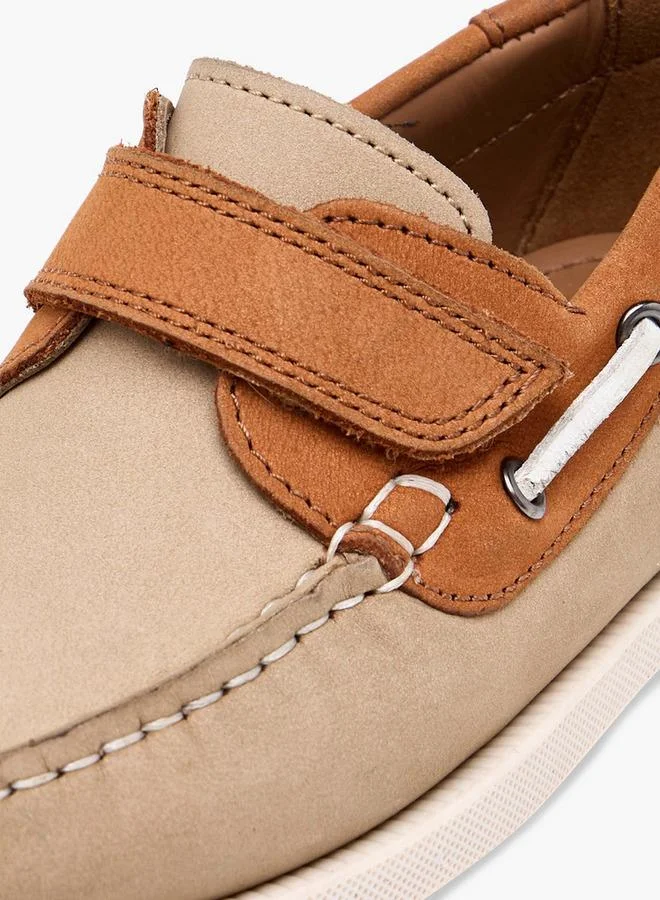 Mister Duchini Colourblock Slip-On Mocassins