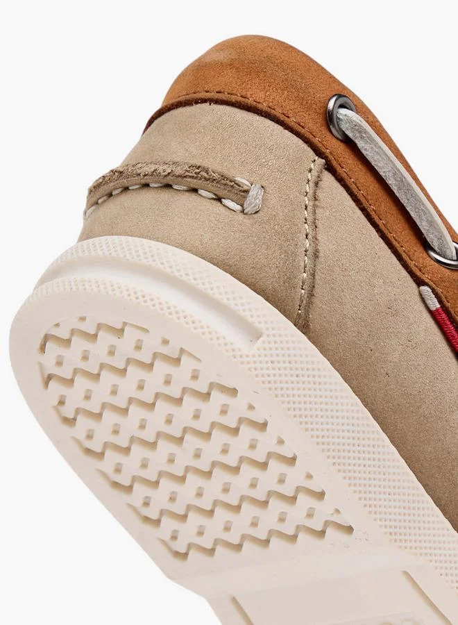 Mister Duchini Colourblock Slip-On Mocassins