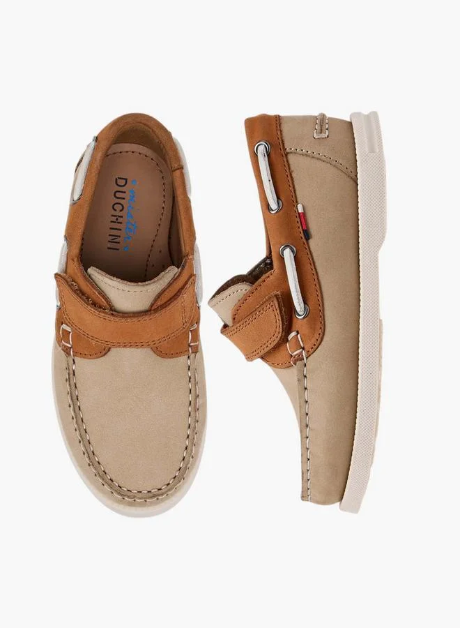 Mister Duchini Colourblock Slip-On Mocassins