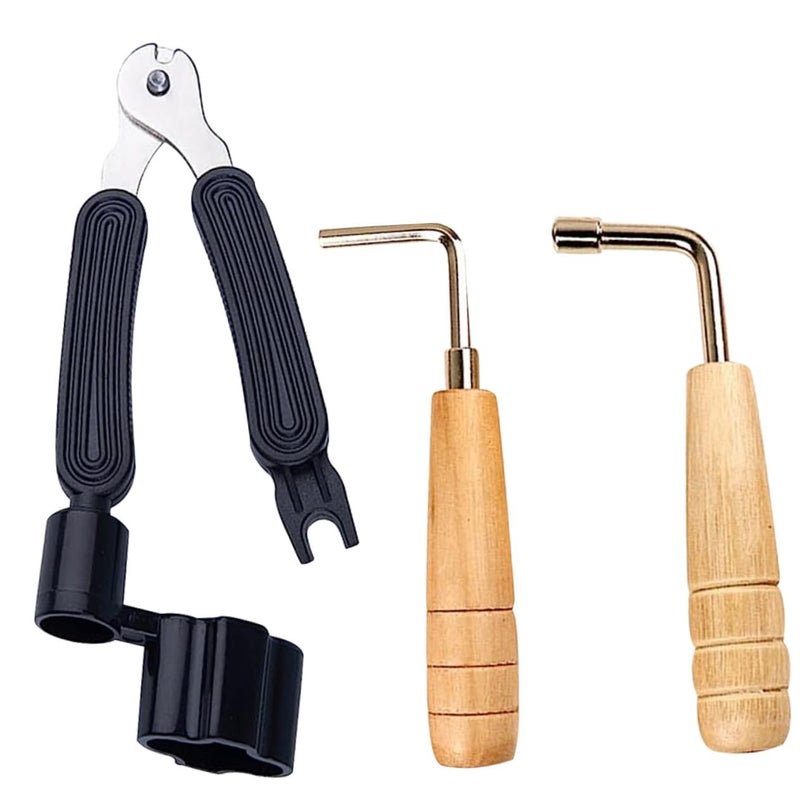 3 in 1 Guitar String Winder Cutter Stretcher Tool Kit for Electric Acoustic Bass Banjo - Image 2
