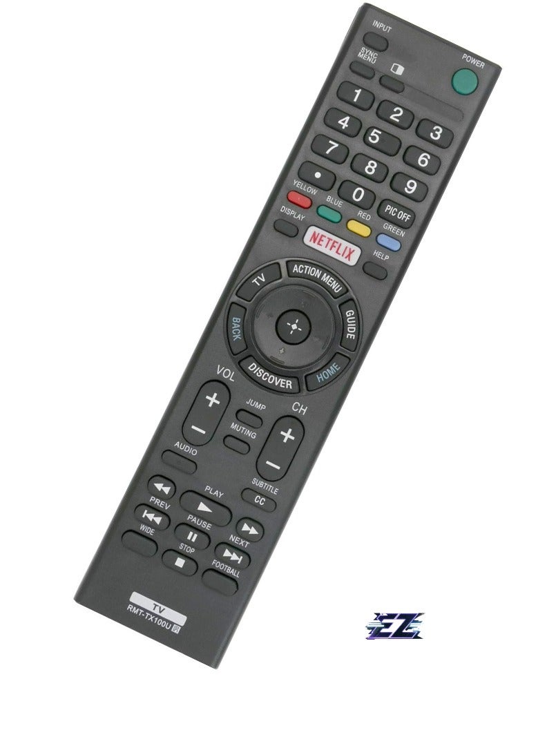 ELTRAZONE New Replacement Remote Control for Sony TV - Compatible with XBR-65X900C, XBR-55X900C, KDL-55W800C, XBR-49X800C & More - Includes Battery - Image 2