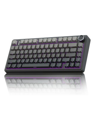 AULA F75 Pro Wireless Mechanical Keyboard,75% Gasket Hot Swappable Custom Keyboard,RGB Backlit,Pre-lubed Reaper Switches,Side Printed PBT Keycaps,2.4GHz/USB-C/BT5.0 Mechanical Gaming Keyboard - pzsku/Z7430EE256910FFD4CC79Z/45/1741253946/2a0a08f5-cd3e-4be5-8ade-7f3088e13891