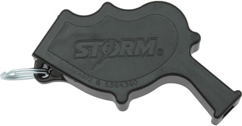 Safety Whistle - The All Weather Whistle (Black)