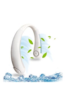 Generic Portable Neck Fan - Bladeless - Rechargeable - Wearable - Expandable to Fit All Neck Sizes - Quiet Fan - Stylish Professional 2022 Grade - Up to 9 Hours of Battery Life - 3 Different Fan Speeds  - Image 1