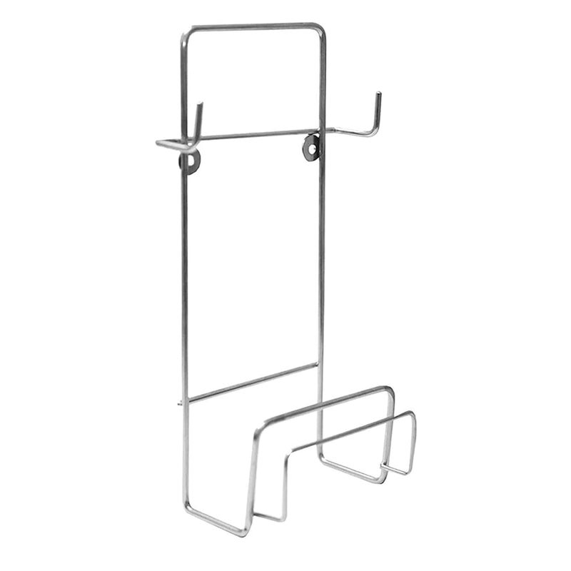 JISUN Stainless Steel Wall Mounted Chakla Belan Stand Pack of 3 Wall Mounted Ladle Hook Rail for Kitchen Silver  - Image 4