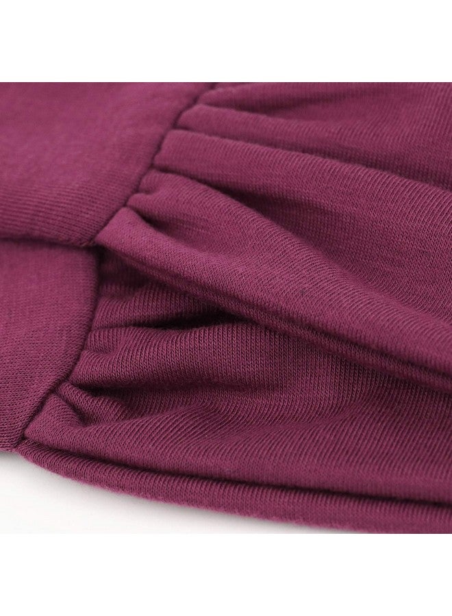 إسكدنيا 6 Pcs Adjustable Headbands For Women Knotted Headbands Elastic Non-Slip Fashion Hair Bands For Workout Sports Running Yoga - Image 4