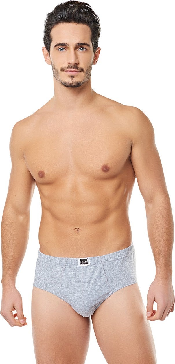 Tutku Men Combed Cotton 6 Pack Kom Slip Panties 