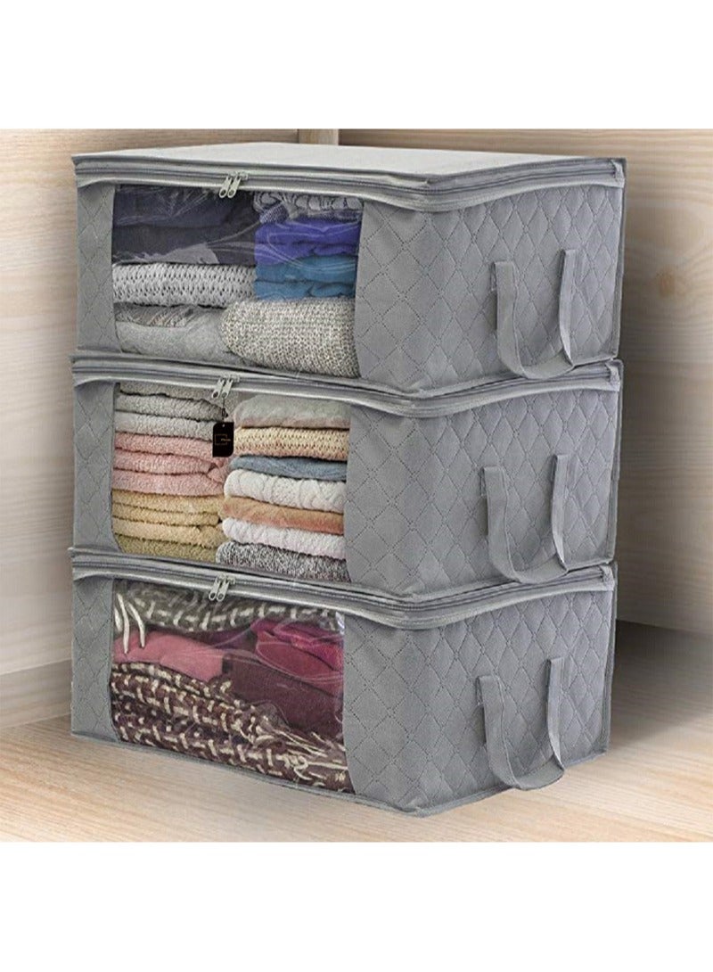Sharpdo 3-piece Foldable Storage Bag Organizer - Image 2