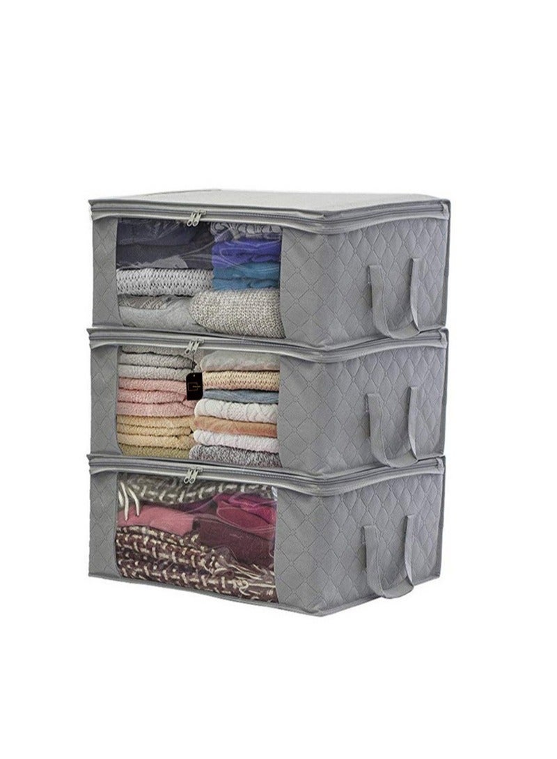 Sharpdo 3-piece Foldable Storage Bag Organizer - Image 1