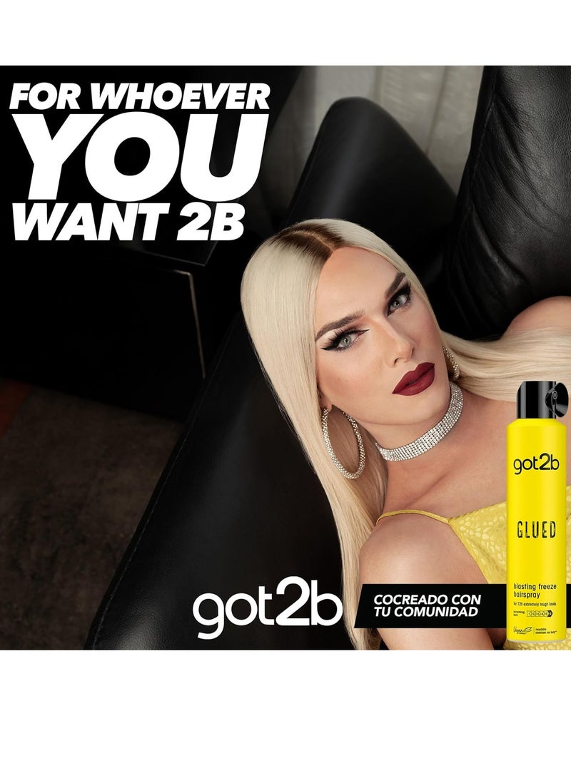 Got2b Glued Blasting Freeze Hair Spray 300ml - Image 4
