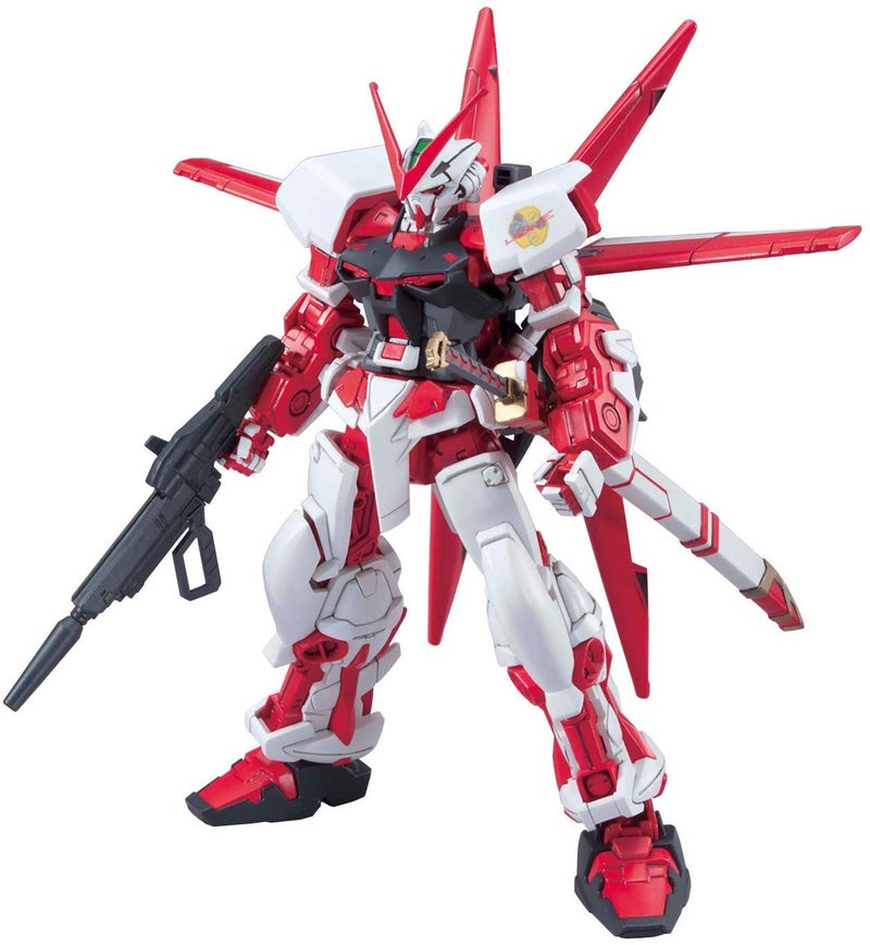BANDAI SPIRITS Bandai Hobby #58 HG Gundam Astray Red Frame Model Kit (Flight Unit), 1/144 Scale - Image 4