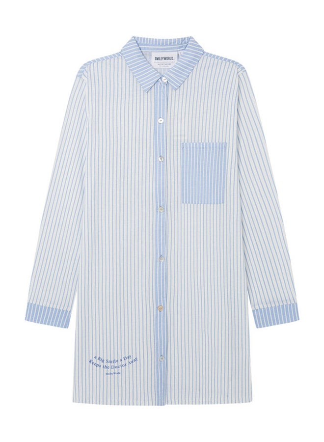 women'secret SmileyWorld striped shirt nightgown - Image 5