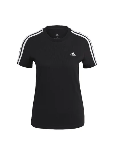 adidas Originals adidas W 3S T Black Training T-Shirts 2XS