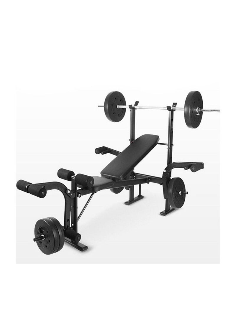 Generic - Multi-Position Weight Lifting  Bench Press with Rack - Image 1