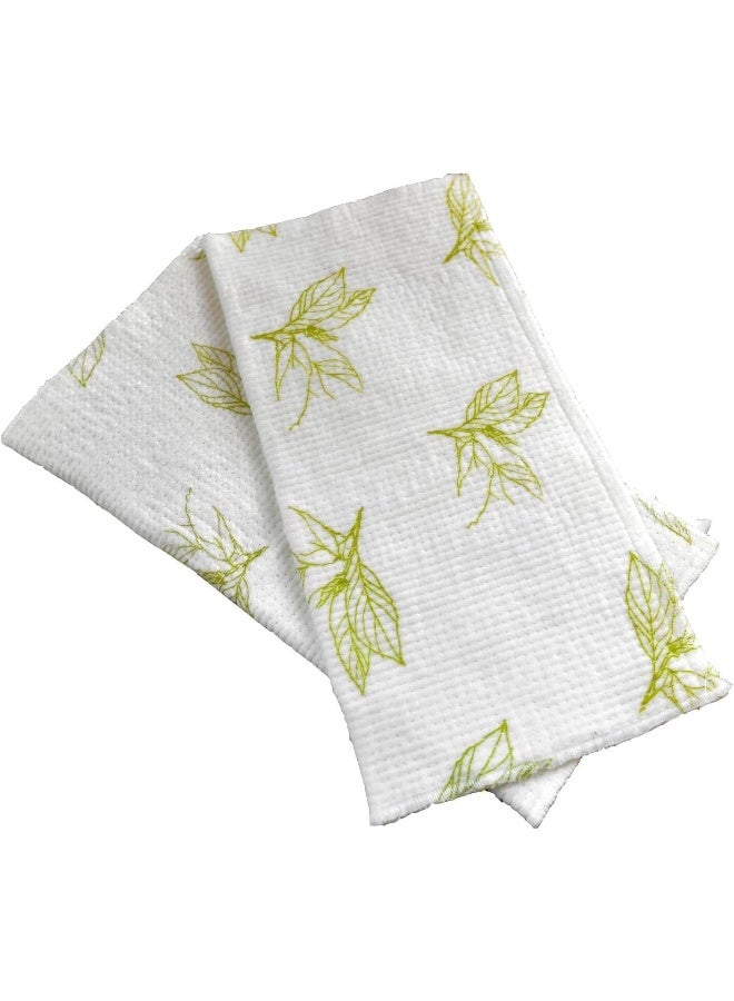 Full Circle Full Circle Home Full Circle Recycled Cleaning Cloths, Green 2 CT (Pack of 1)  - Image 1