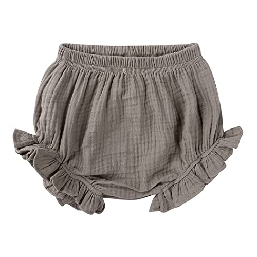 MYGBCPJS 3 Pack Baby Ruffle Bloomers Shorts Toddler Boys Girls Cotton Linen Diaper Cover Infant Comfy Panty - Image 2