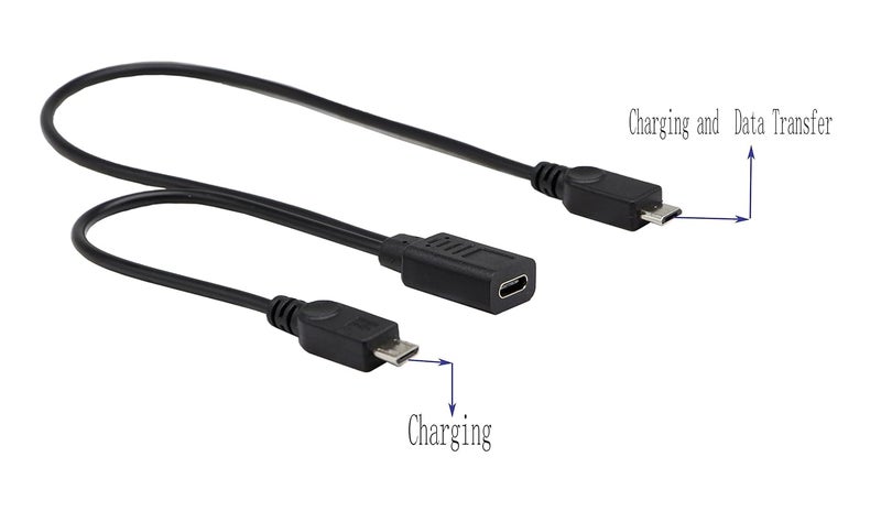 zdyCGTime zdyCG Micro USB 2.0 & USB-C Multi-Connector Sync & Charge Cable - 30cm (For Smartphones, Computers, Tablets with Micro USB & USB Type-C Ports) - Image 5