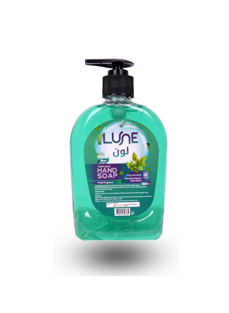 LUNE Aquamint Perfumed Hand Soap 500ml | Fresh Germ Protection