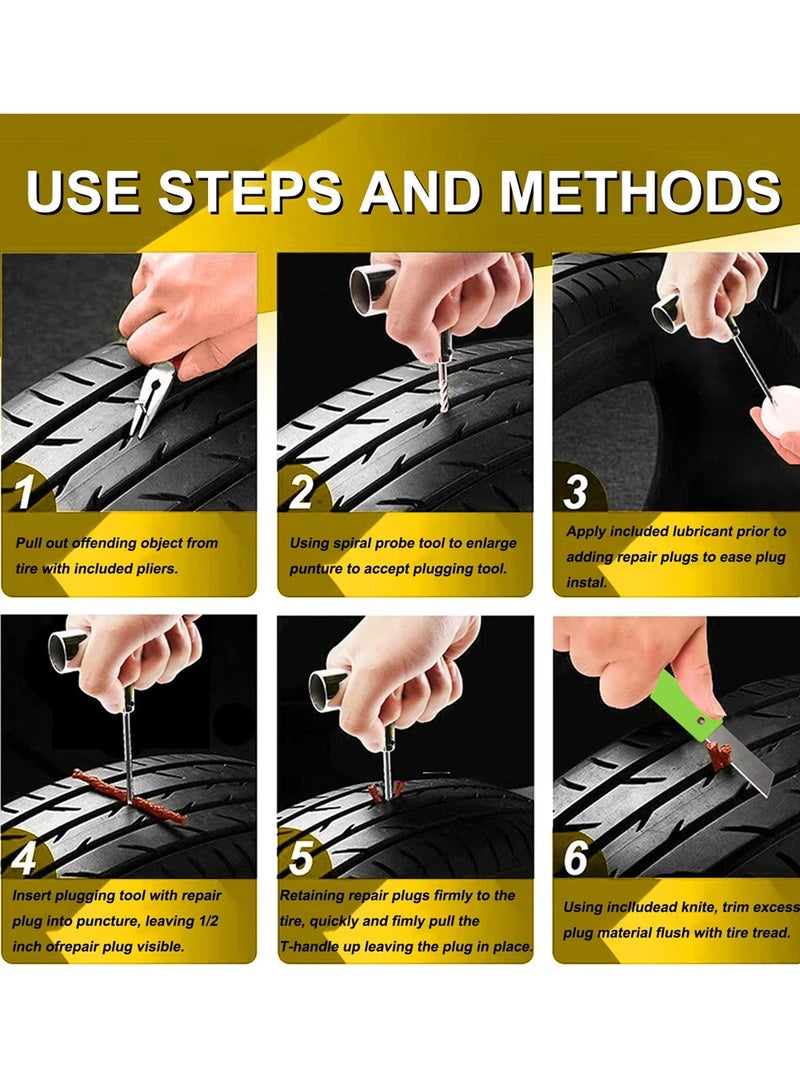 3XR Heavy-Duty Tire Repair Kit for Quick and Reliable Puncture Fix - Image 4